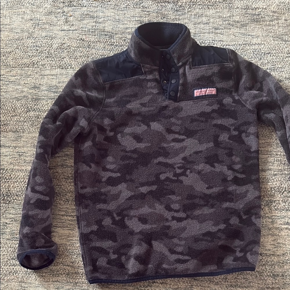 Camouflage Fleece Pullover